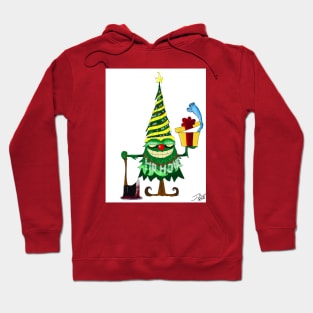 Naughty Christmas Tree Hoodie